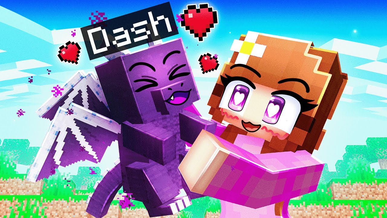 Играю за детёныша дракона в Minecraft!