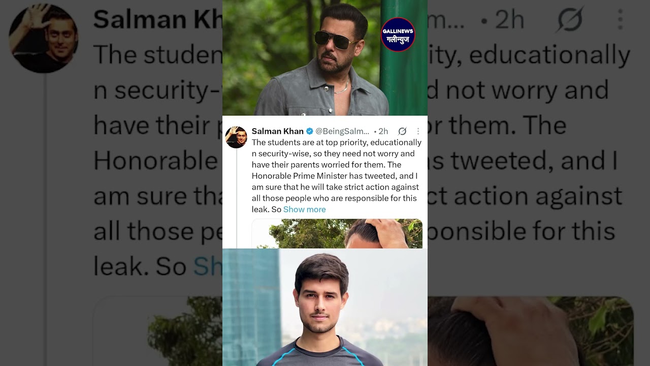 Salman Khan Ki Appeal Pr SocialMedia Pr Bawal, Dhruv Rathee Ne Poocha Kya Amit Shah Ne Dhamki DiThi?