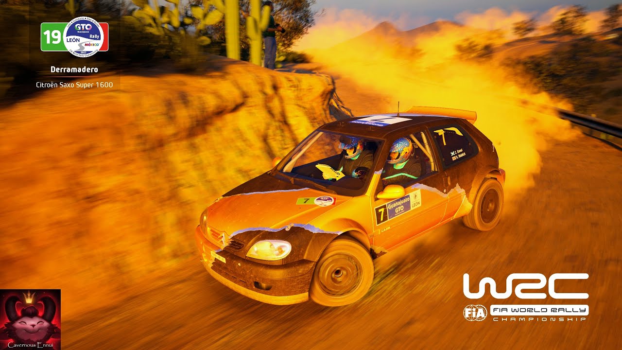 Official Weekly Rally S7 R07 Mexico 1 Derramadero Citroën Saxo Super 1600 WRC