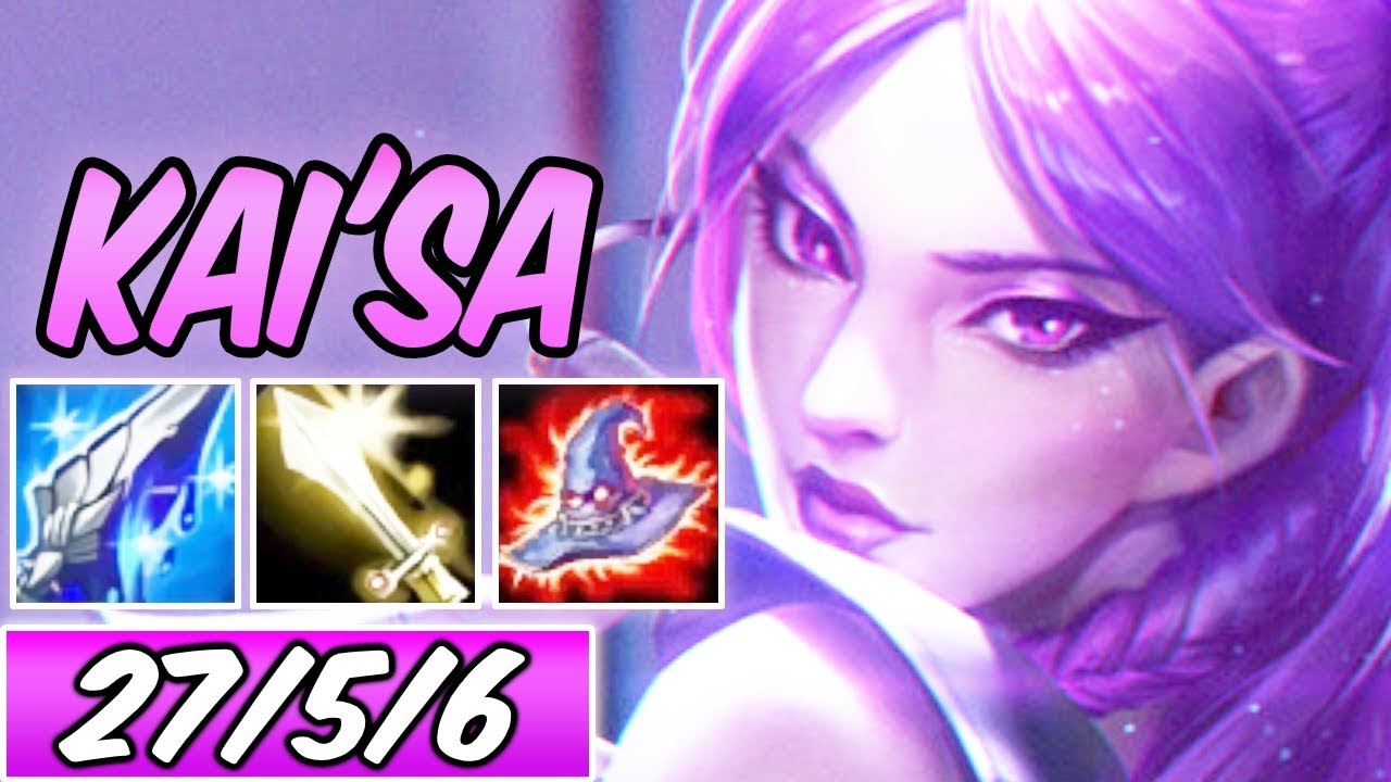 S+ FULL AP MURAMANA ON-HIT K/DA KAI'SA ADC | Best Build & Runes | 80% K.P | League of Legends | S10