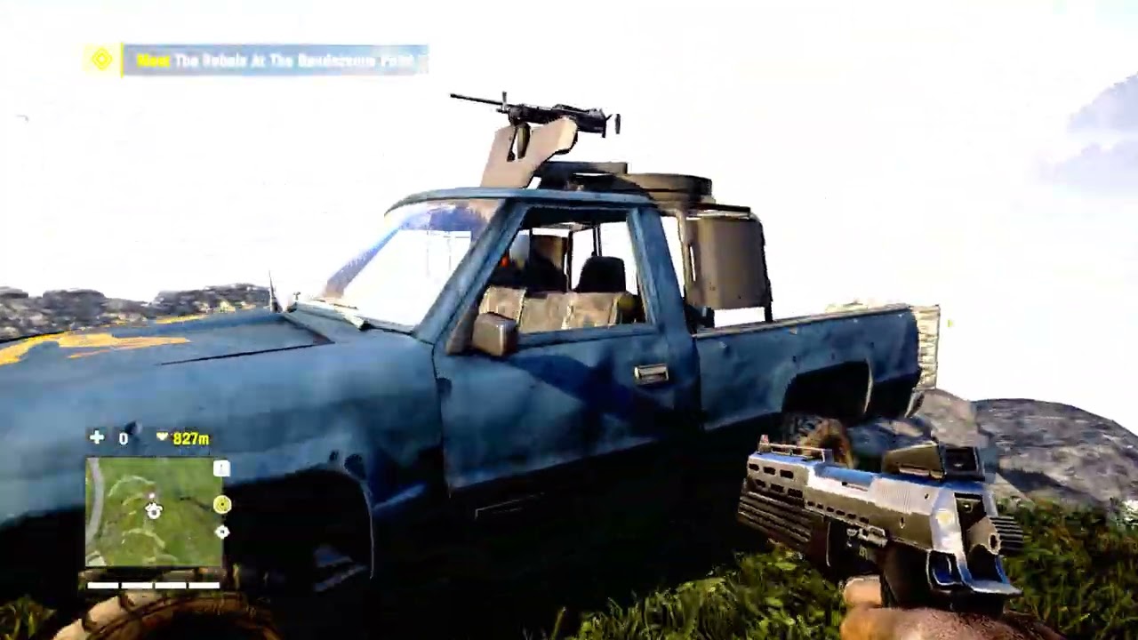 Far Cry 4 Elephant Rambo Man