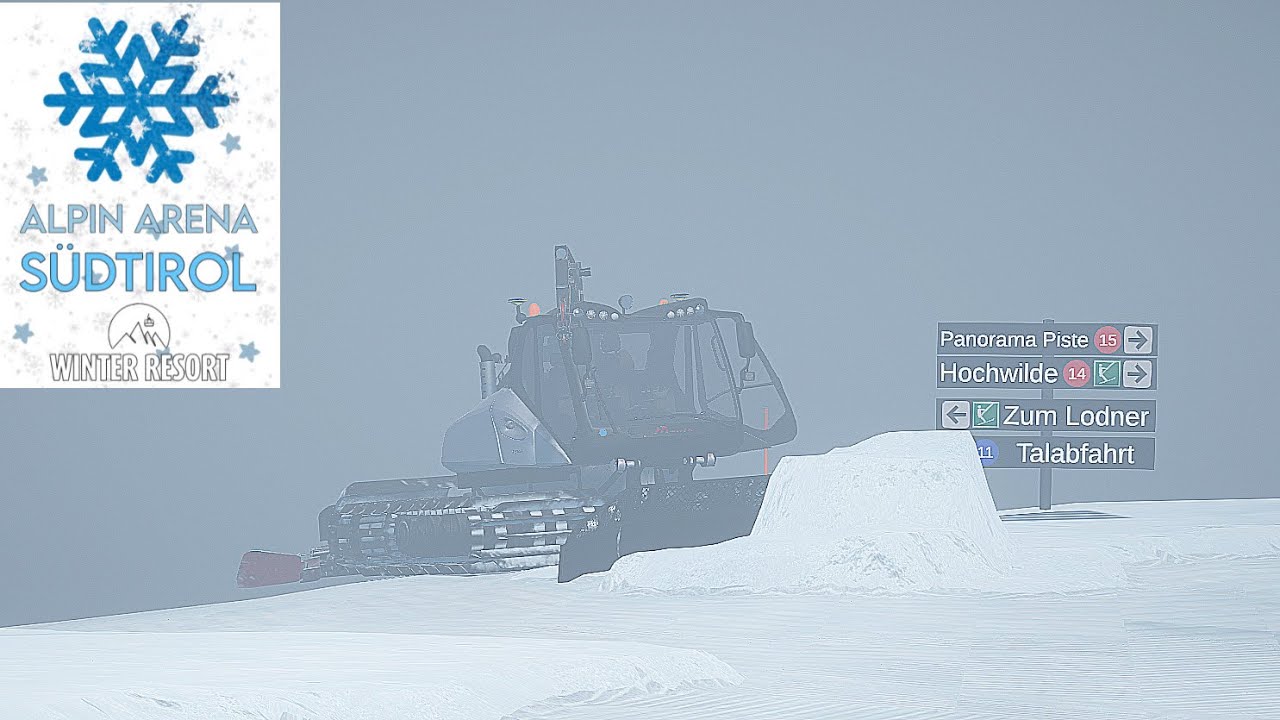 Winter Resort Simulator 2 | Alpin Arena 🇮🇹: Erst die Sonne dann der Nebel, die arbeiten geht weiter