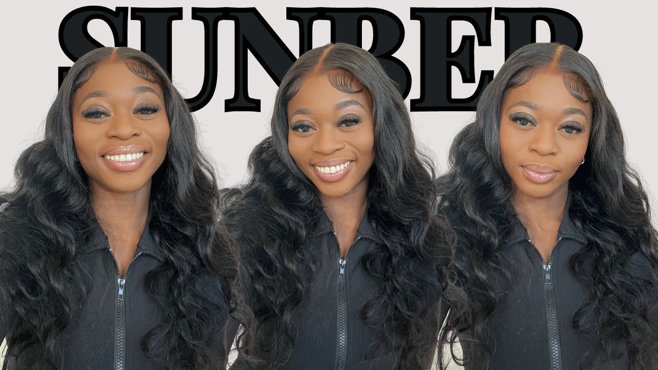 GIRLS😍You Need This Out Of The Box Installation  Body Wave Wig Ft.Sunber Hair