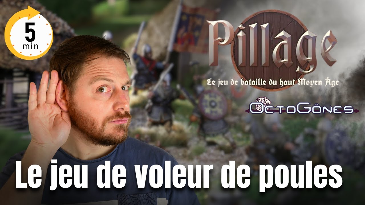 5 minutes pour découvrir PILLAGE - retour d'Octogônes !
