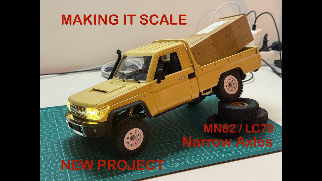 TRX4M Axles on MN82?! Budget Crawler Upgrade + Test Drive