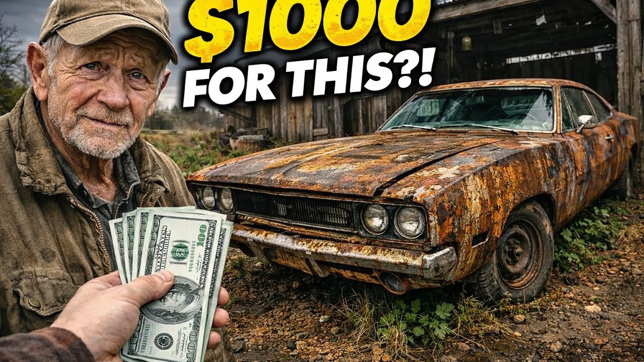 I Bought a 1970 Dodge Charger from Grandpa for $1000 – Unreal Restoration