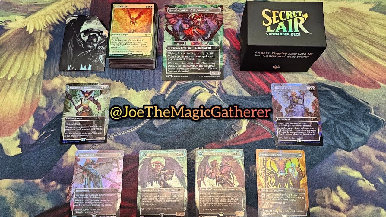 🎊😇 Secret Lair Commander: Angels 😇🎊 #MagicTheGathering #Magic2x2 #EDH #SecretLair #Magic #MTGCMM