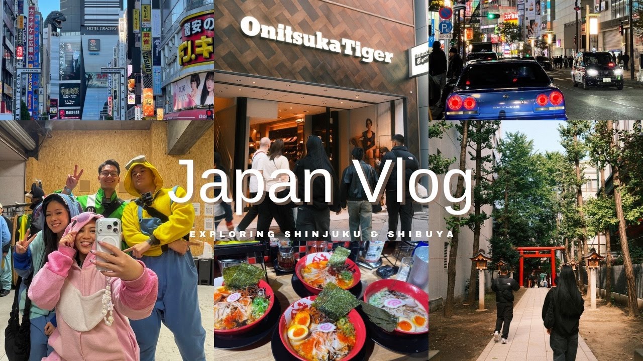 I got stuck in the streets of Tokyo