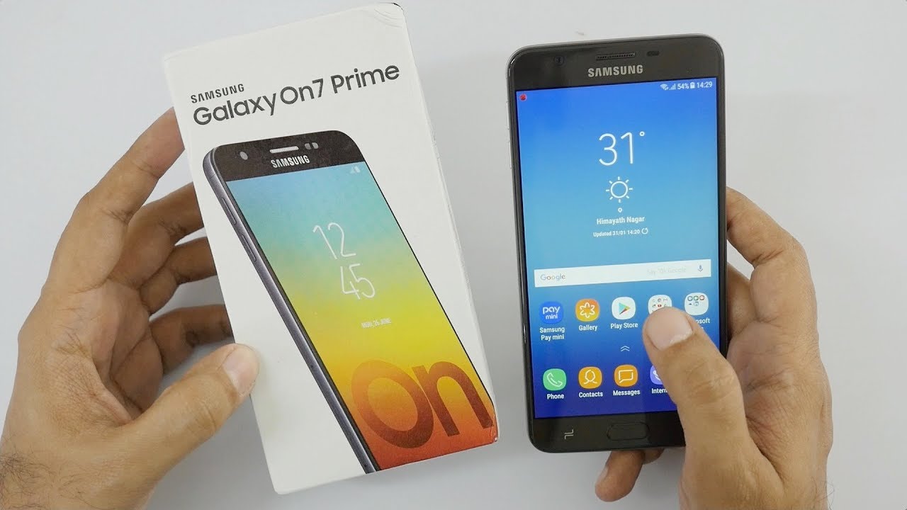 Samsung Galaxy On7 Prime (2018) Unboxing & Overview - Old Wine New Bottle!