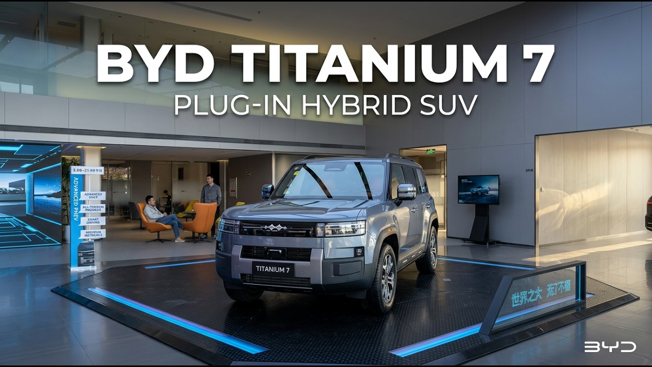 The Luxurious BYD Model Leopard Titanium 7