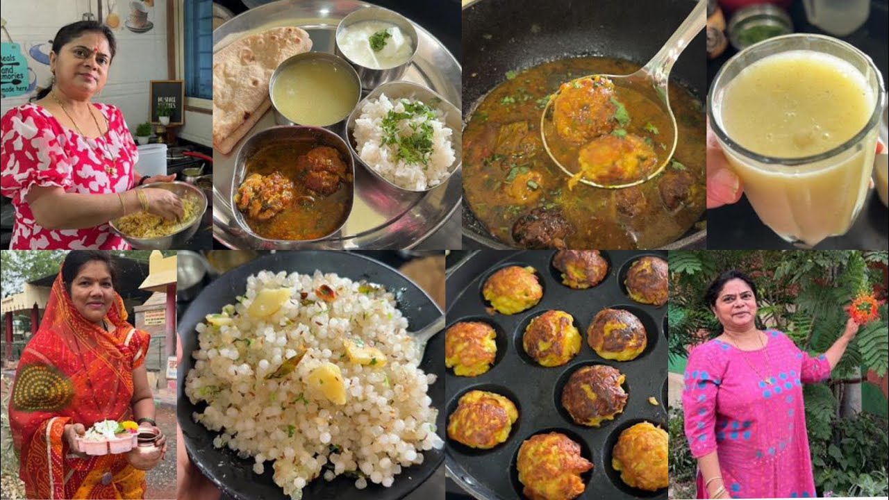 morning walk चलो colony ghar mandir park +Breakfast & Lunch🍱 sabudana khichdi🌺 lauki kofta curry
