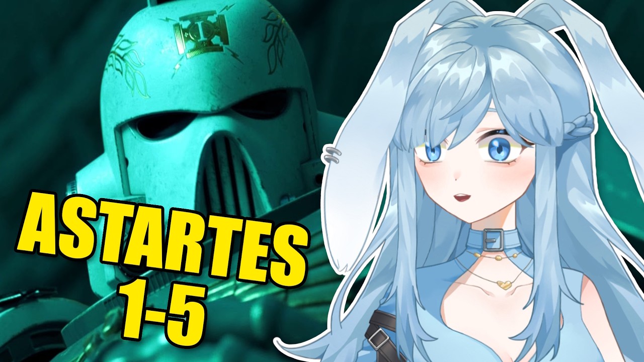 First time Watching ASTARTES 1-5 with Bunny Vtuber | Astartes React