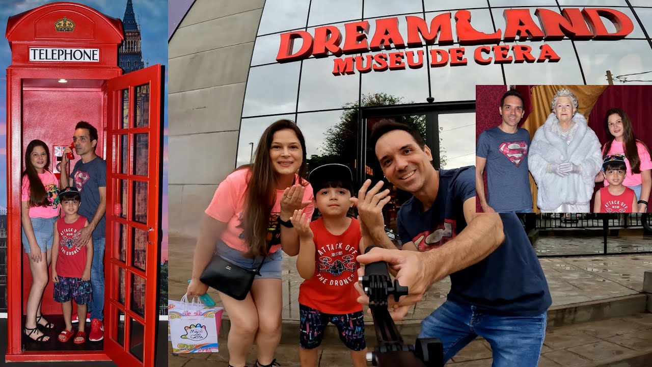 MUSEU DE CERA DREAM LAND OLÍMPIA-SP!