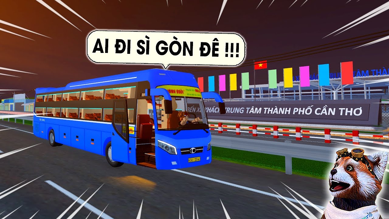 TÀI XẾ LÁI XE KHÁCH MIỀN TÂY VIỆT NAM HÀI NHẤT ROBLOX