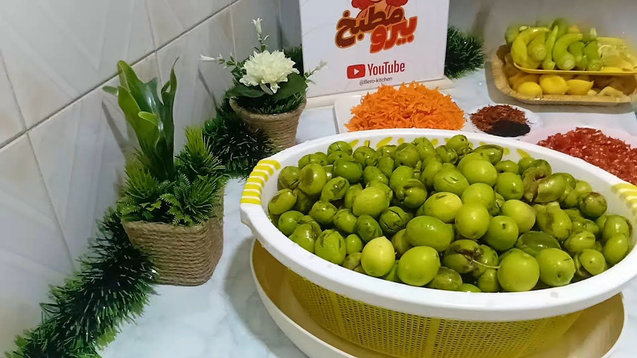 النهارده مع بيرو هنخلل اجمل زيتون مدقوق.😍