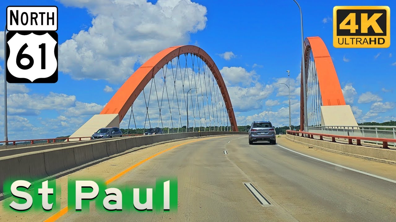 US-61 North to St Paul, Minnesota