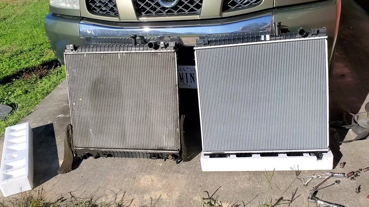 2005 Nissan Armada & Titan radiator removal