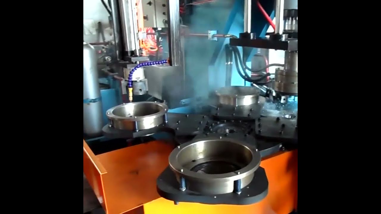 Aluminum rotor die casting machine