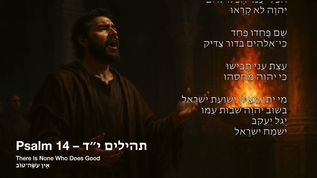 Psalm 14 &ndash; תהילים י״ד &ndash; Hebrew Version | Psalms Music Project