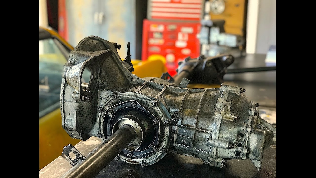 RUSTY'S RESTORATION - GEARBOX CLEAN & SEIZED SEAL! VW BUS, VOLKSWAGEN, PORSCHE, KARMANN GHIA!