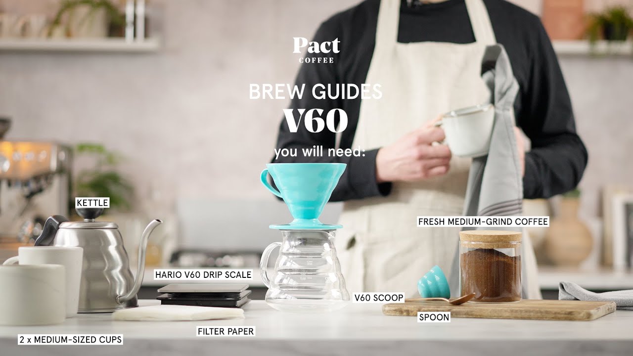 How to make coffee with a V60 | V60 Guide - Pact Coffee