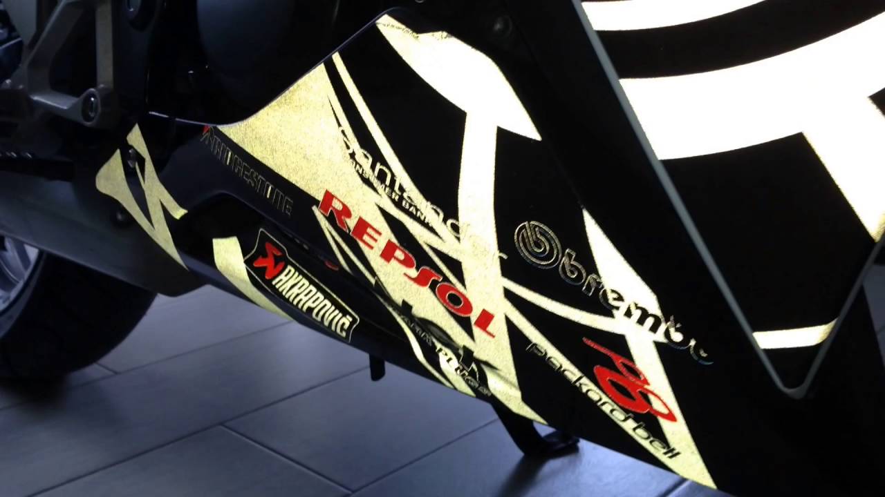 Motorcycle Decal on CBR