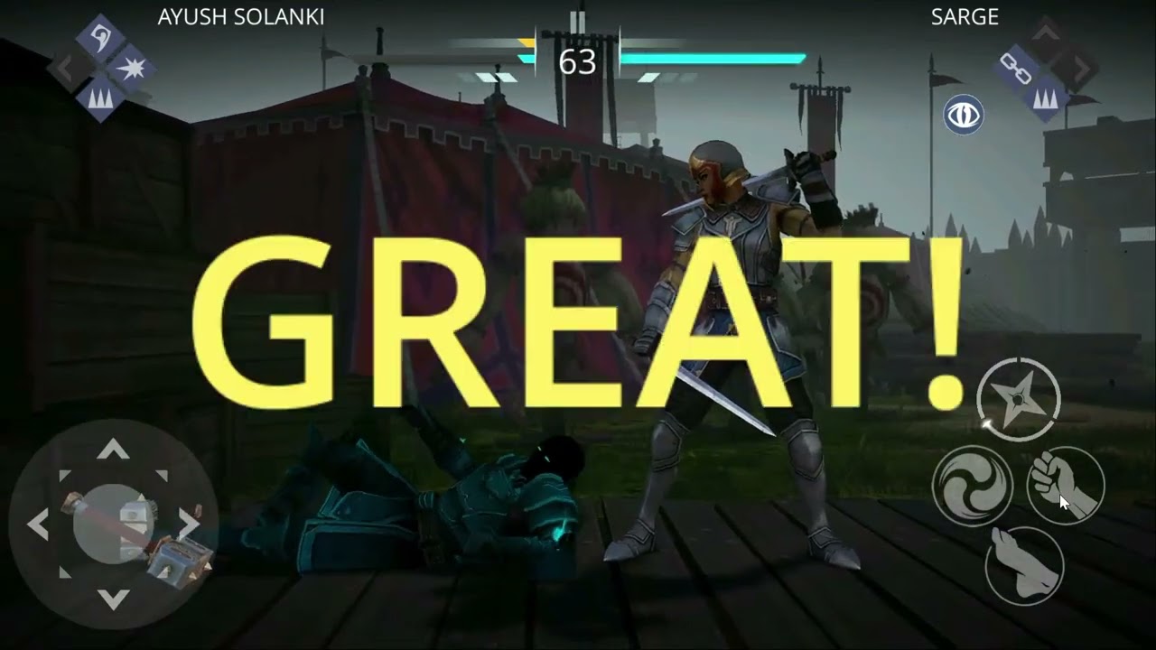 “Defeating Sarge | Shadow Fight 3 Epic Boss Battle ⚔️🔥”#ShadowFight3  #BossFight #EpicBattle