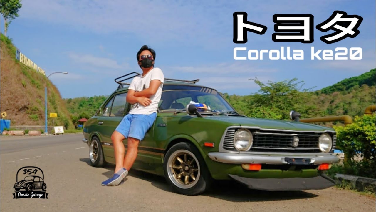 Toyota corolla 1973 ke20  corbet, Sedan tua anti rewel