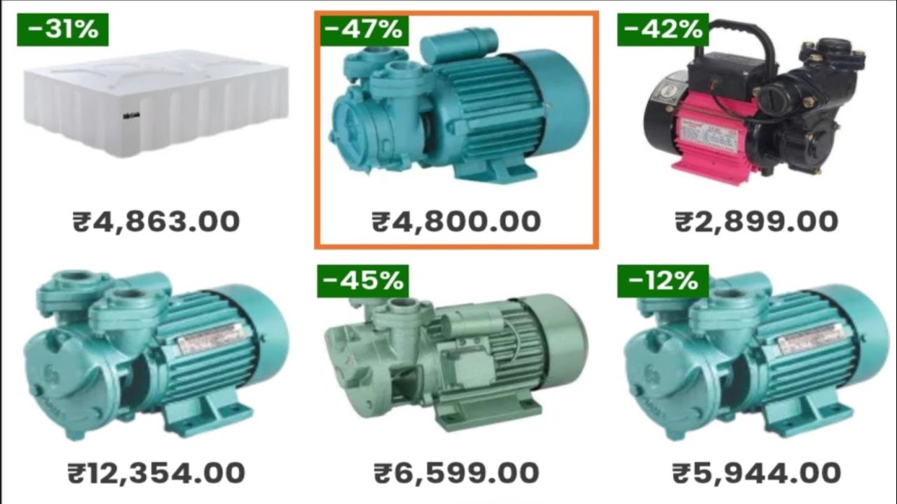 0.5 HP Electric Centrifugal Water Pump Price 2025 🔧 | Best Pump for Home Use?
