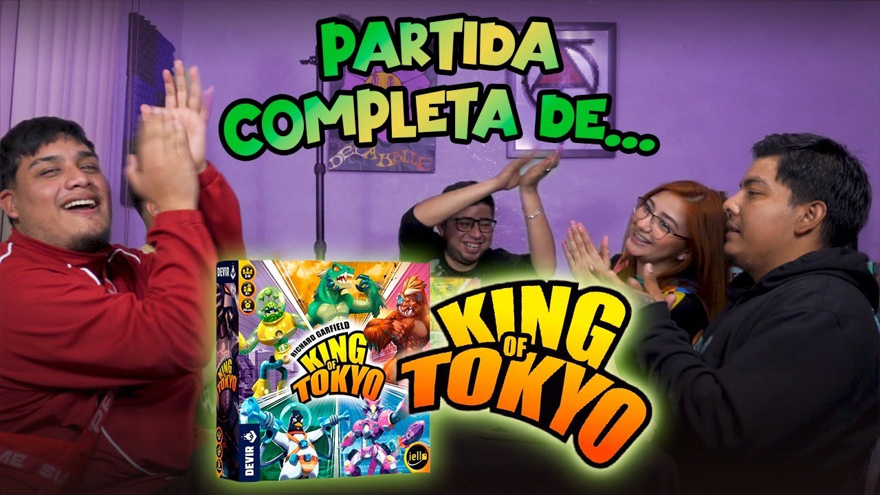 Hoy Jugamos A... King Of Tokyo 🐲🗼 (Partida Completa🎲)
