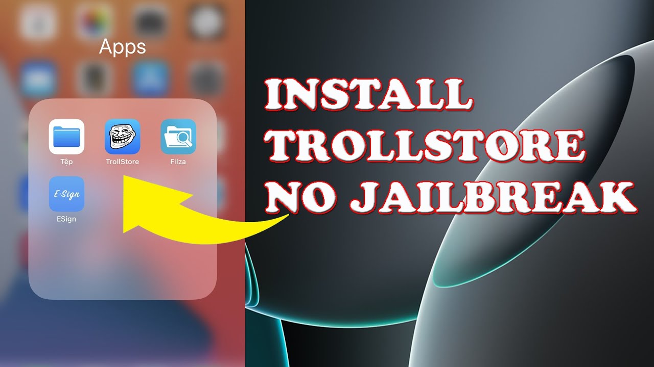 Cách Cài TrollStore bằng Sideloadly Mới Nhất (5/2025)