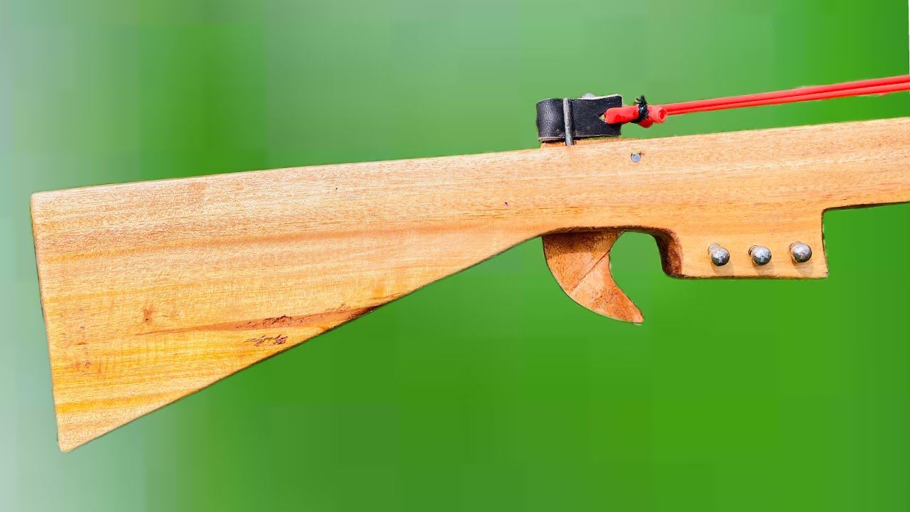 DIY Slingshot - Best for Hunting Fruit trees #craft #handmade #amazing #diy