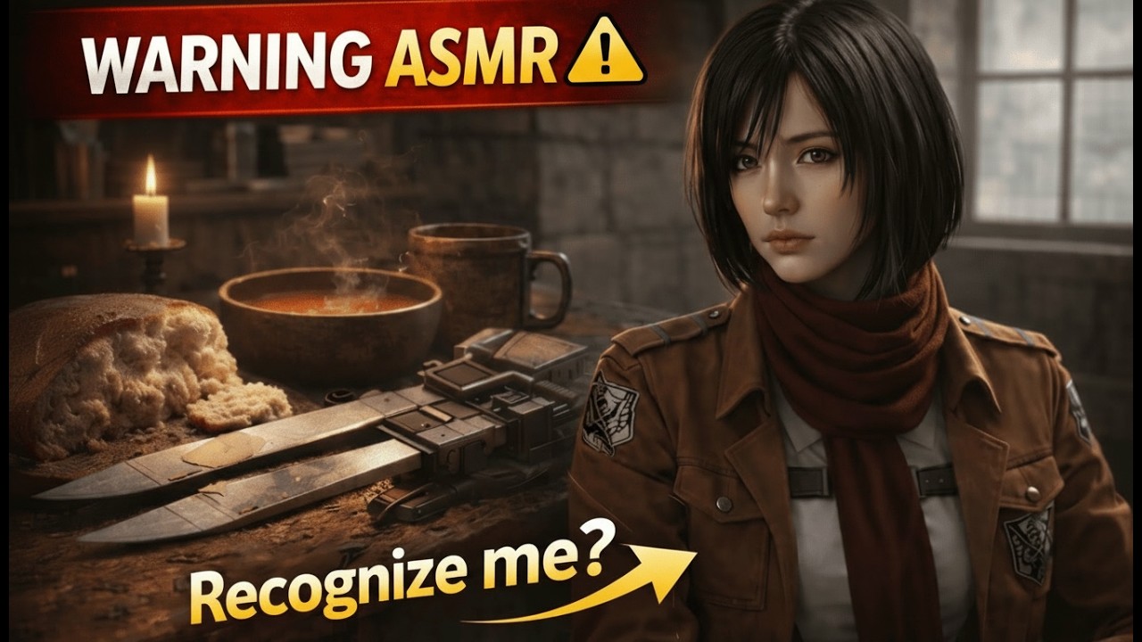 WARNING ⚠️ Attack on Titan ASMR in Real Life… Recognize Me? (Hyper Realistic 8K)