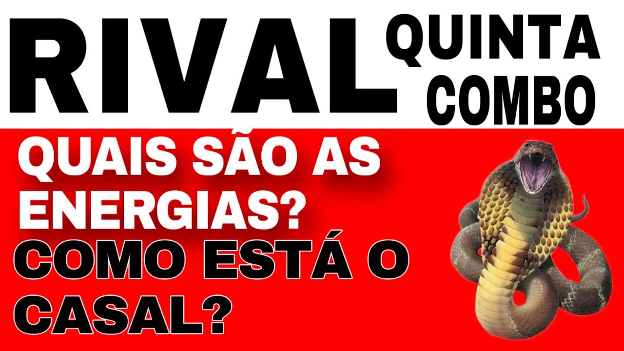 RIVAL COM ELE (A) HOJE QUINTA FEIRA O QUE TÁ ACONTECENDO? TAROT BARALHO CIGANO