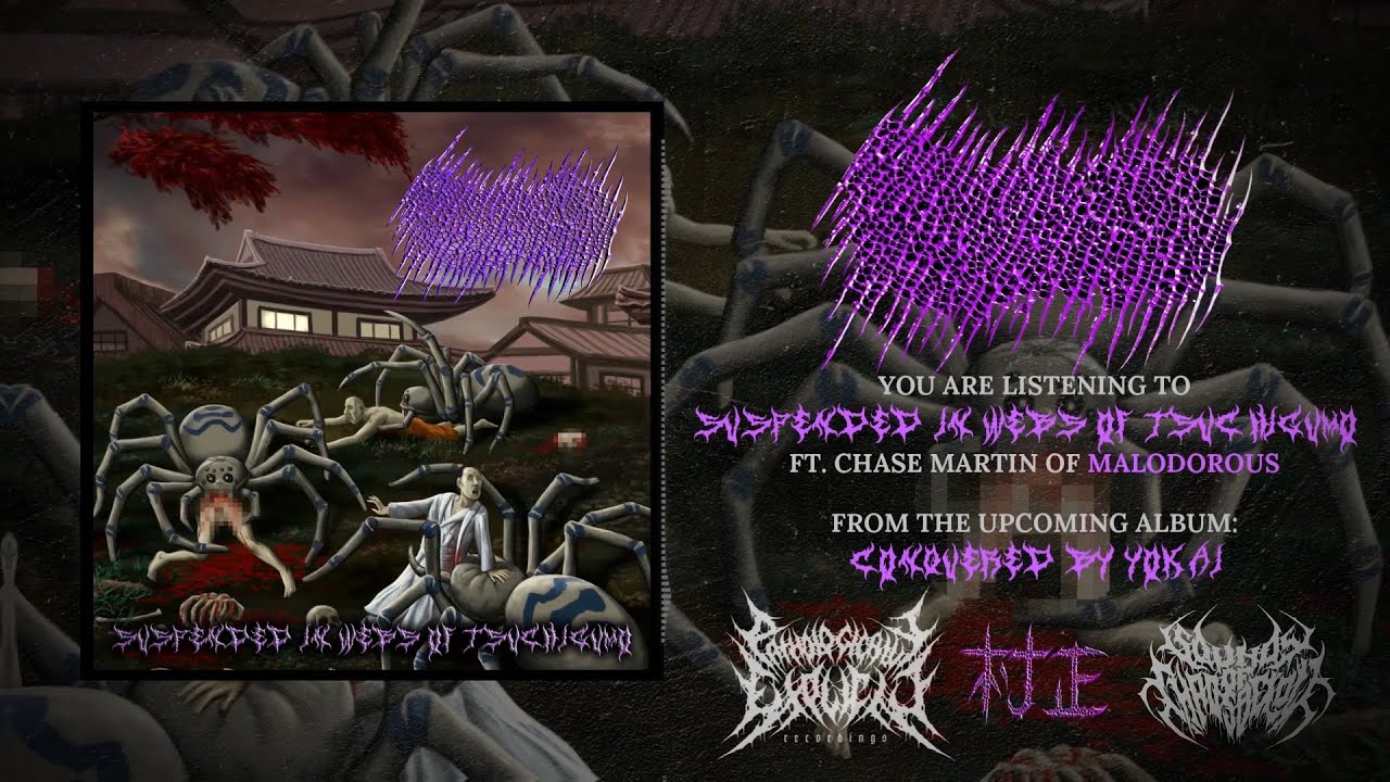 MURAMASA - SUSPENDED IN WEBS OF TSUCHIGUMO (FT. CHASE MARTIN OF MALODOROUS) [SINGLE] (2025) SW EXCL