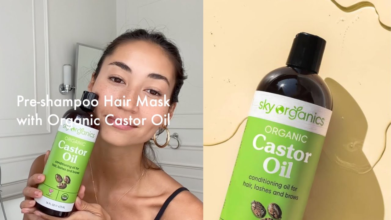 Pre-Shampoo Hair Mask with Organic Castor Oil