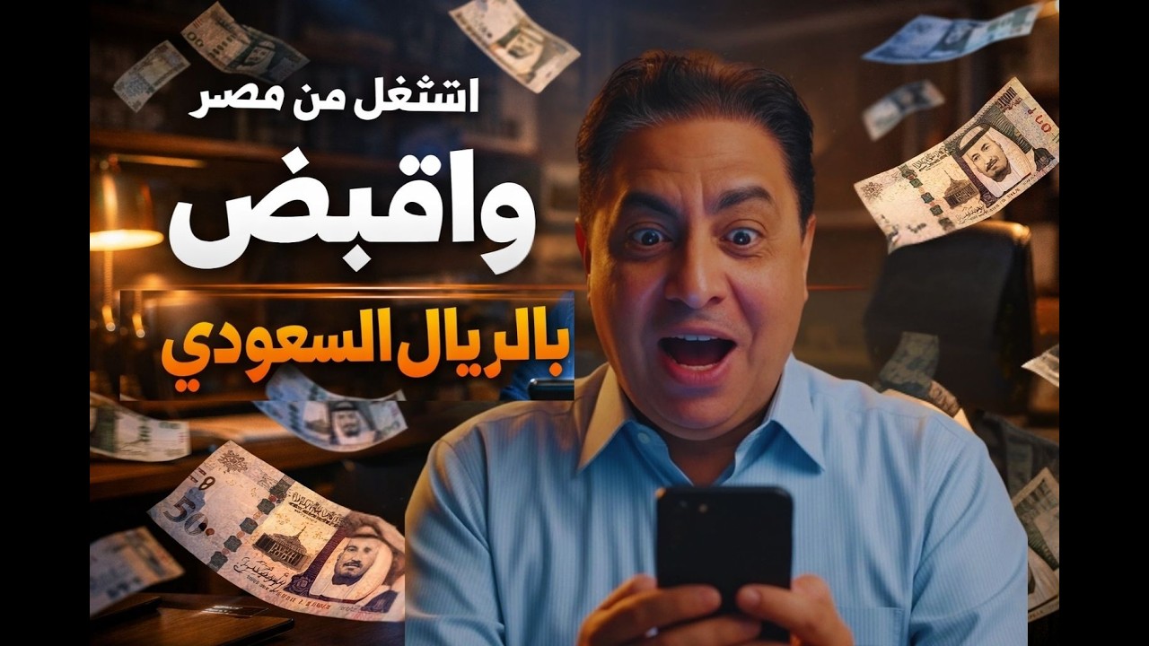 اقبض 35,000 ريال وأنت في سريرك! 🇸🇦 سر الـ شغل في مصر والقبض بالريال السعودي