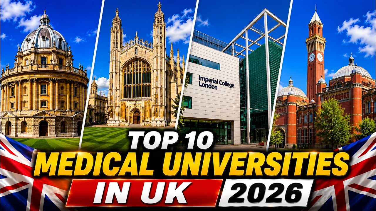 Top 10 Medical Universities in the UK 2026 | Best Medical Schools in the UK