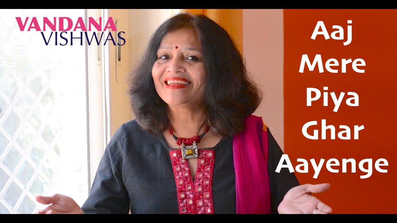 Aaj Mere Piya Ghar Aayenge | Kailash Kher (Vandana Vishwas Cover)