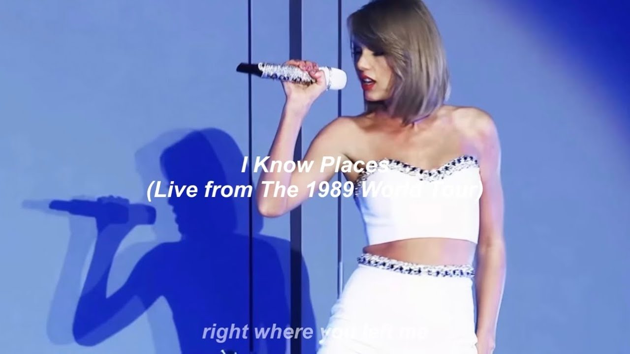 Taylor Swift - I Know Places (Live from The 1989 World Tour) // Türkçe Çeviri
