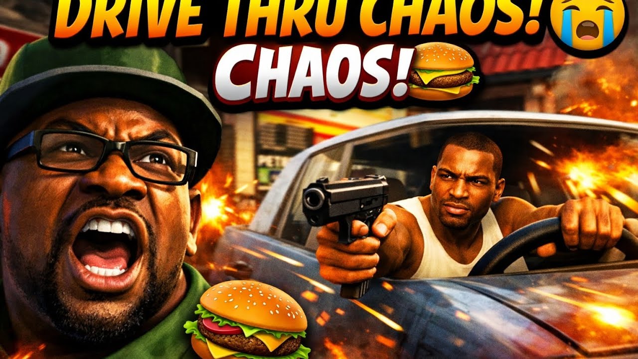 Drive Thru Mission Went Crazy 😂🍔 | GTA 