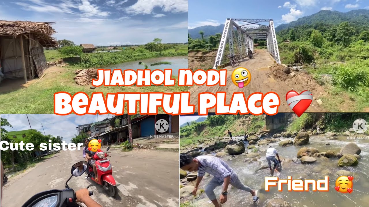 Jiadhol and Arunachal nadi 🥰 || Sunday vlog || off rode dhemaji 🥺#rider #offroad