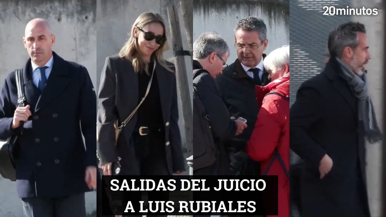 JUICIO A RUBIALES: salidas de la Audiencia Nacional