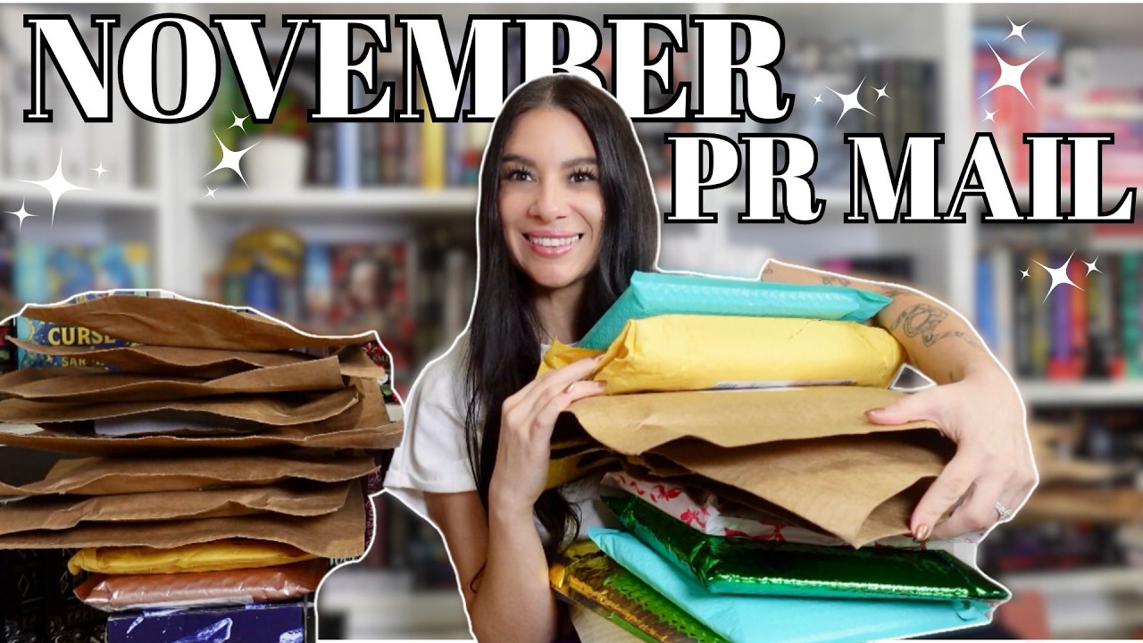 November PR Book Haul! So many amazing new books releasing soon!