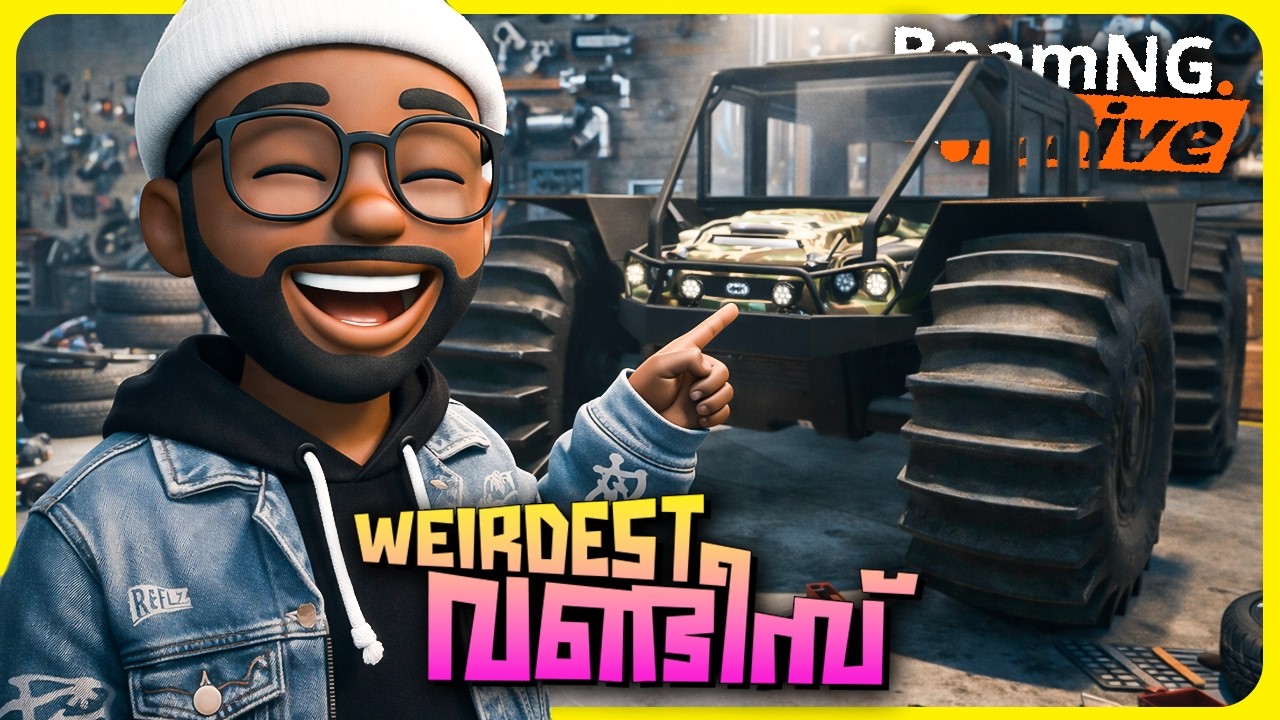 Delivering Normal Cars ❌ Delivering THIS Thing ✔️ BEAMNG Malayalam