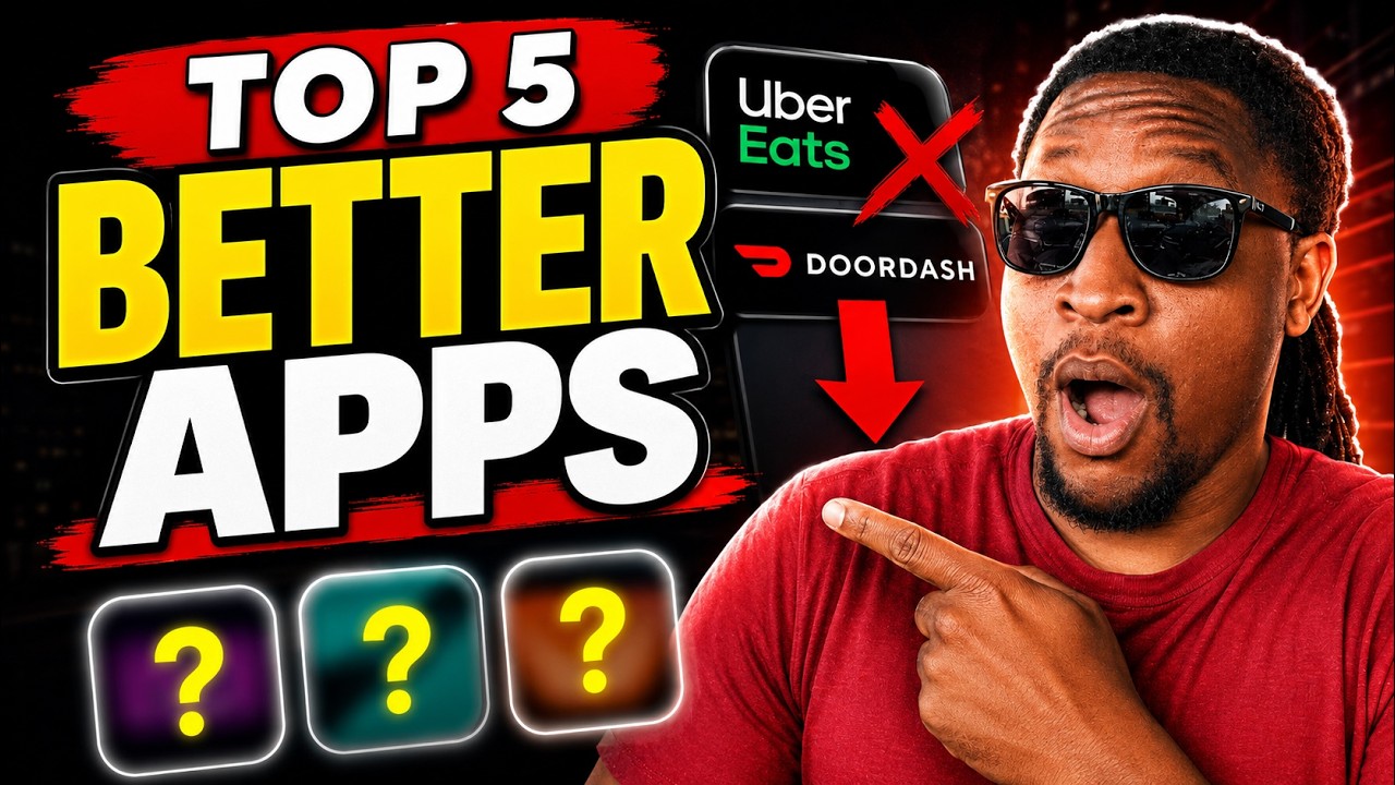 5 Gig Apps Better Than Uber Eats & DoorDash in 2026!