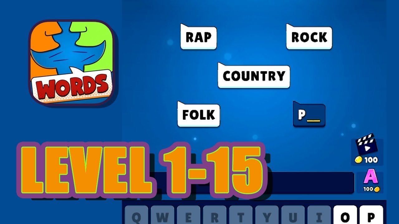 😆Popular Words 🤣Family Game🥳Level 1-15 | Gameplay🧐
