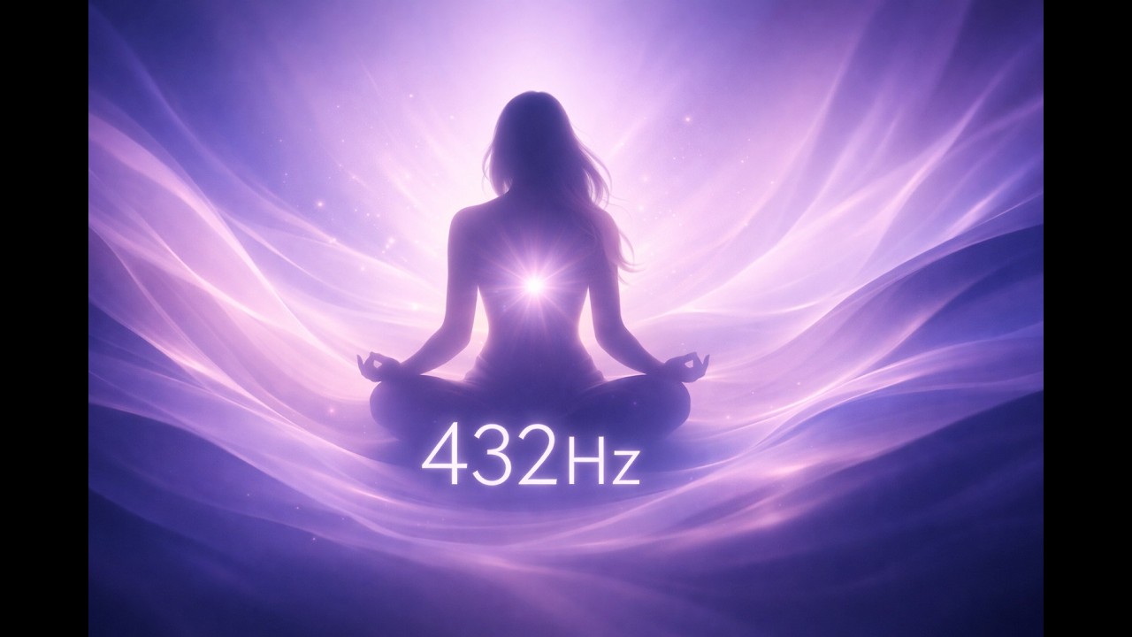 1 Hour 432Hz Healing | Chakra Cleansing, Body Awareness & Spiritual Softness #yoga