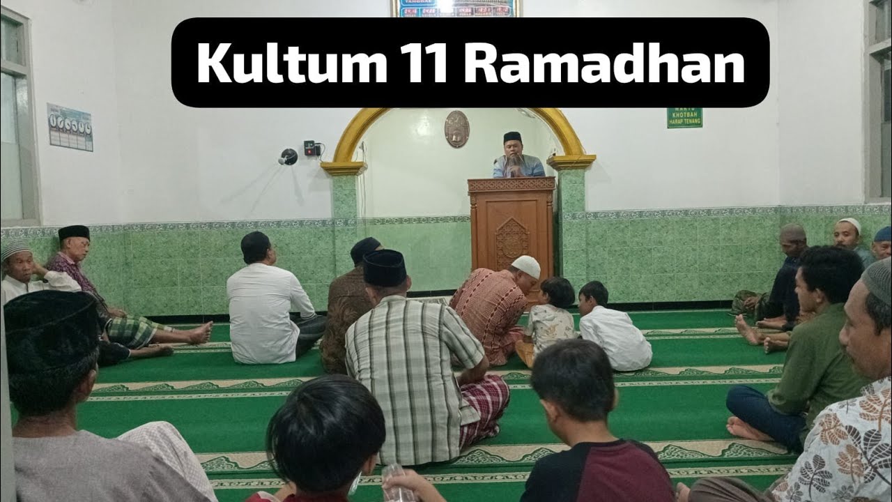 Kultum 11 Ramadhan Ust Umar Abdul Aziz