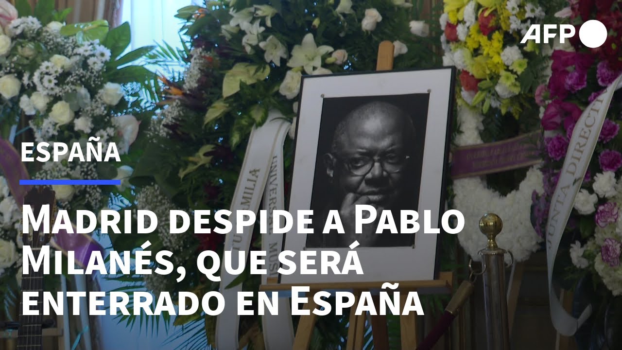 Madrid despide a Pablo Milanés, que será enterrado en España | AFP